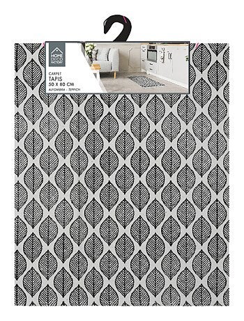 Tapis à frange modèle Zeste