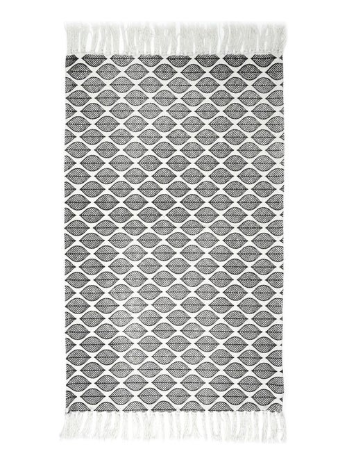 Tapis à frange modèle Zeste - Kiabi