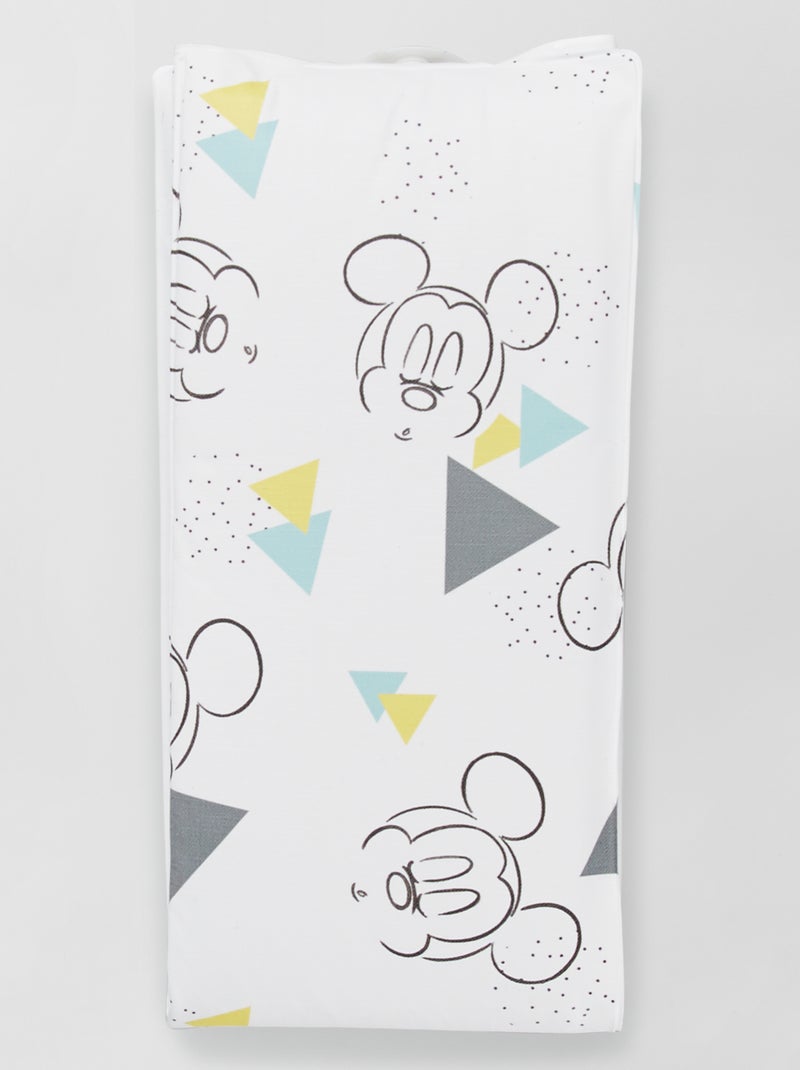 Tapis à langer 'Disney' blanc mickey - Kiabi