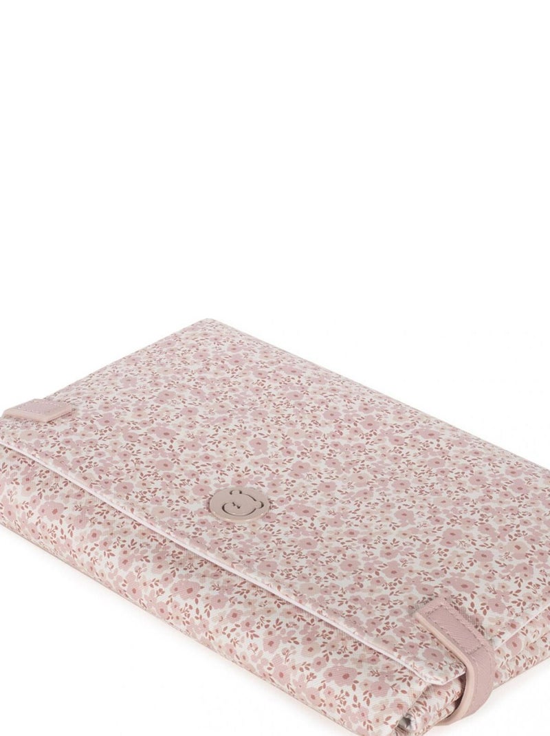 Tapis à langer Flower mellow rose Rose - Kiabi
