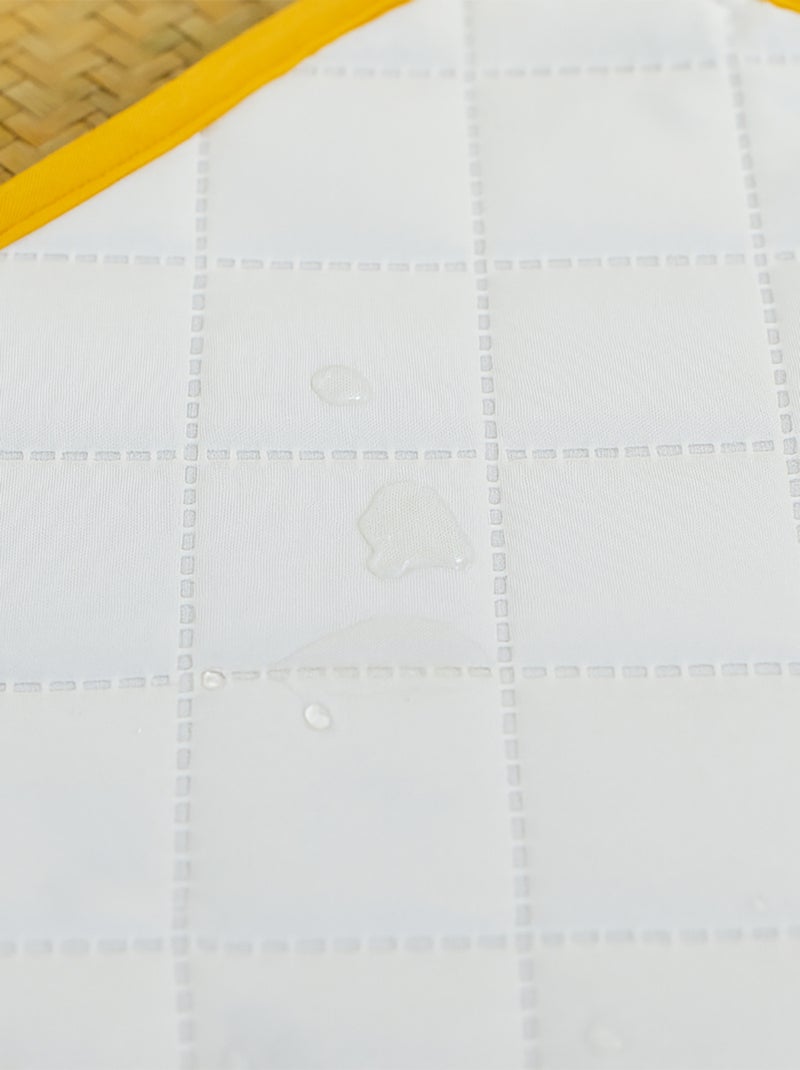 Tapis à Langer Nomade en Coton Bio Honey Beige - Kiabi