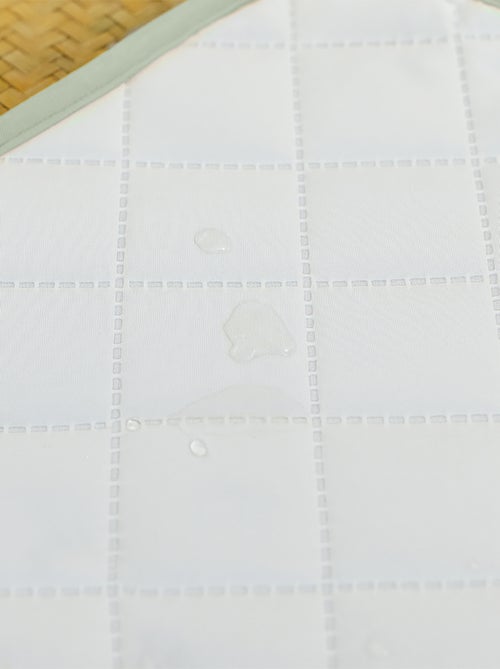 Tapis à Langer Nomade en Coton Bio Vert - Kiabi