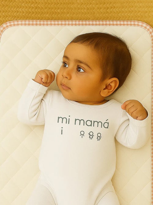 Tapis à Langer Nomade en Coton Bio Vichy - Kiabi