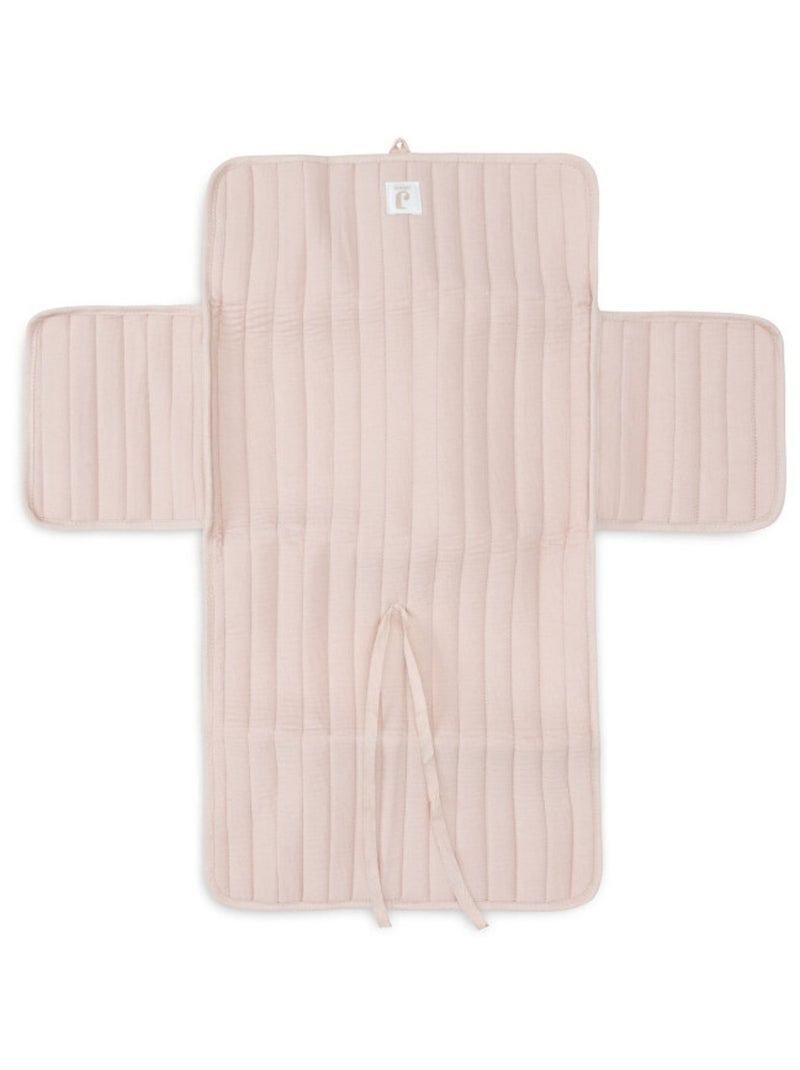Tapis à langer Nomade Gaze de coton Jollein Rose - Kiabi