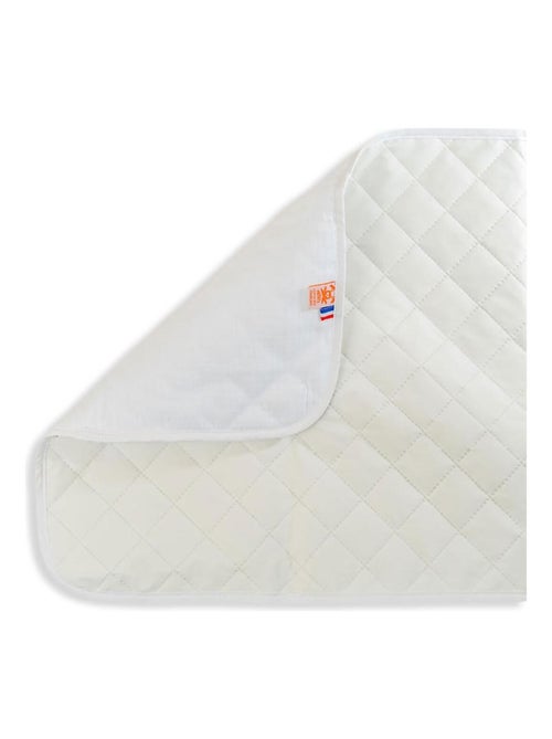 Tapis à Langer Nomade Lubiana en Coton Bio Blanc - Kiabi