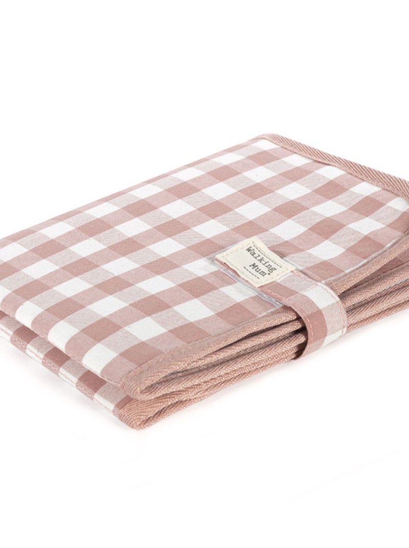 Tapis à langer Remy rose Rose - Kiabi