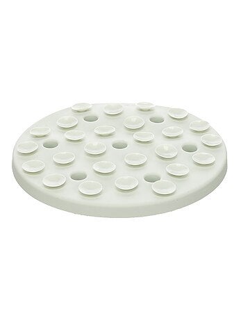 Tapis a lécher fleur rond