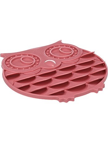 Tapis a lécher pour chien et chat chouette
