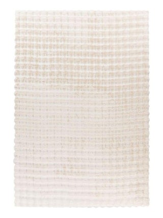 Tapis à poils longs doux effet 3D design Beppo