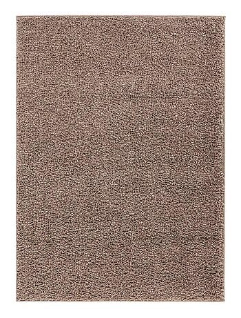 Tapis à poils longs uni moderne Bingo