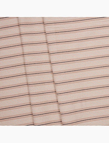 Tapis à rayures en coton antidérapant GROOVE