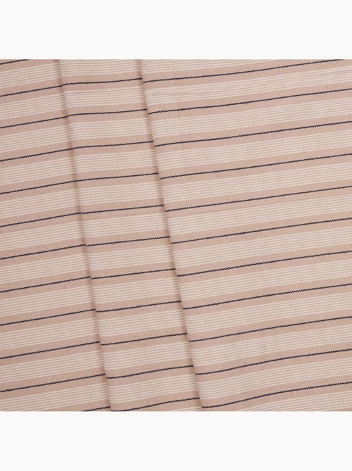 Tapis à rayures en coton antidérapant GROOVE - Kiabi