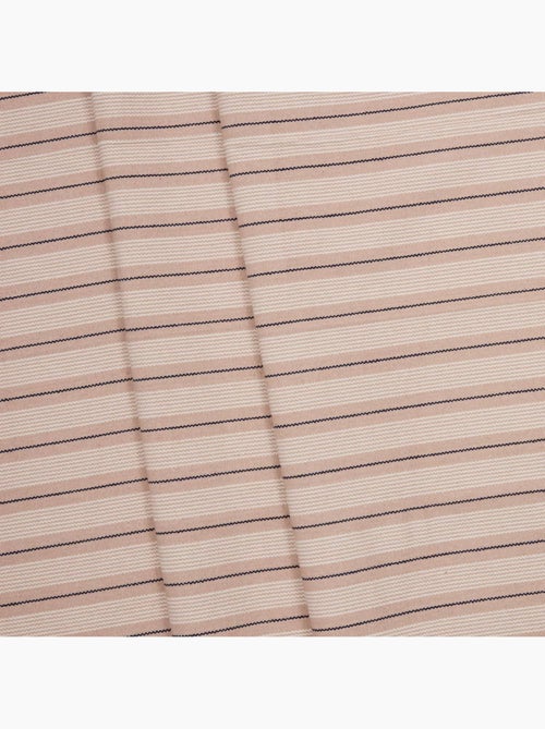 Tapis à rayures en coton antidérapant GROOVE - Kiabi