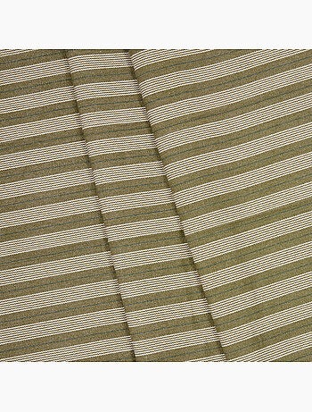 Tapis à rayures en coton antidérapant GROOVE