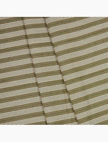 Tapis à rayures en coton antidérapant GROOVE