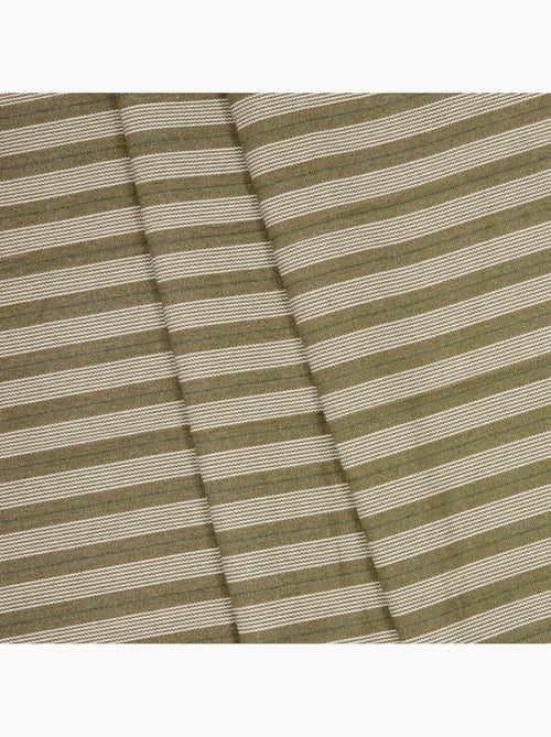 Tapis à rayures en coton antidérapant GROOVE - Kiabi