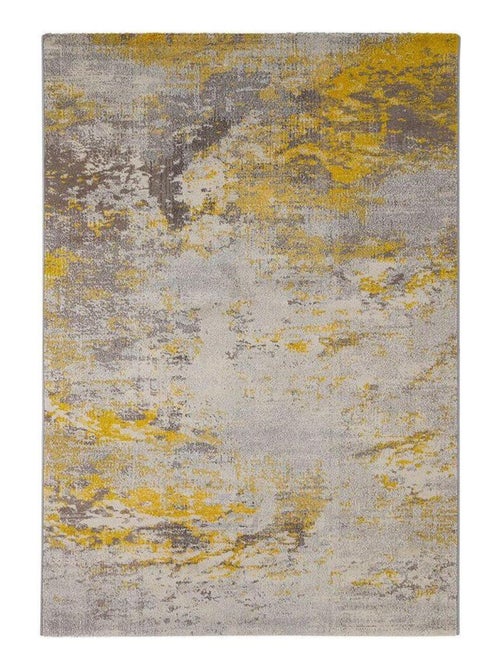 Tapis abstrait à poils tas moderne Pastel - Kiabi