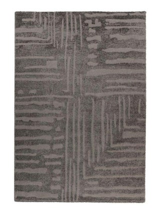 Tapis abstrait moderne poils ras Malin