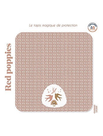 Tapis activité Red Poppies Motif Hirondelle