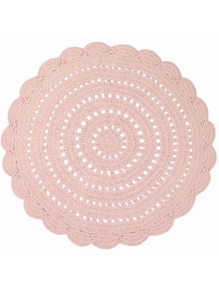 Tapis Alma Nude en coton