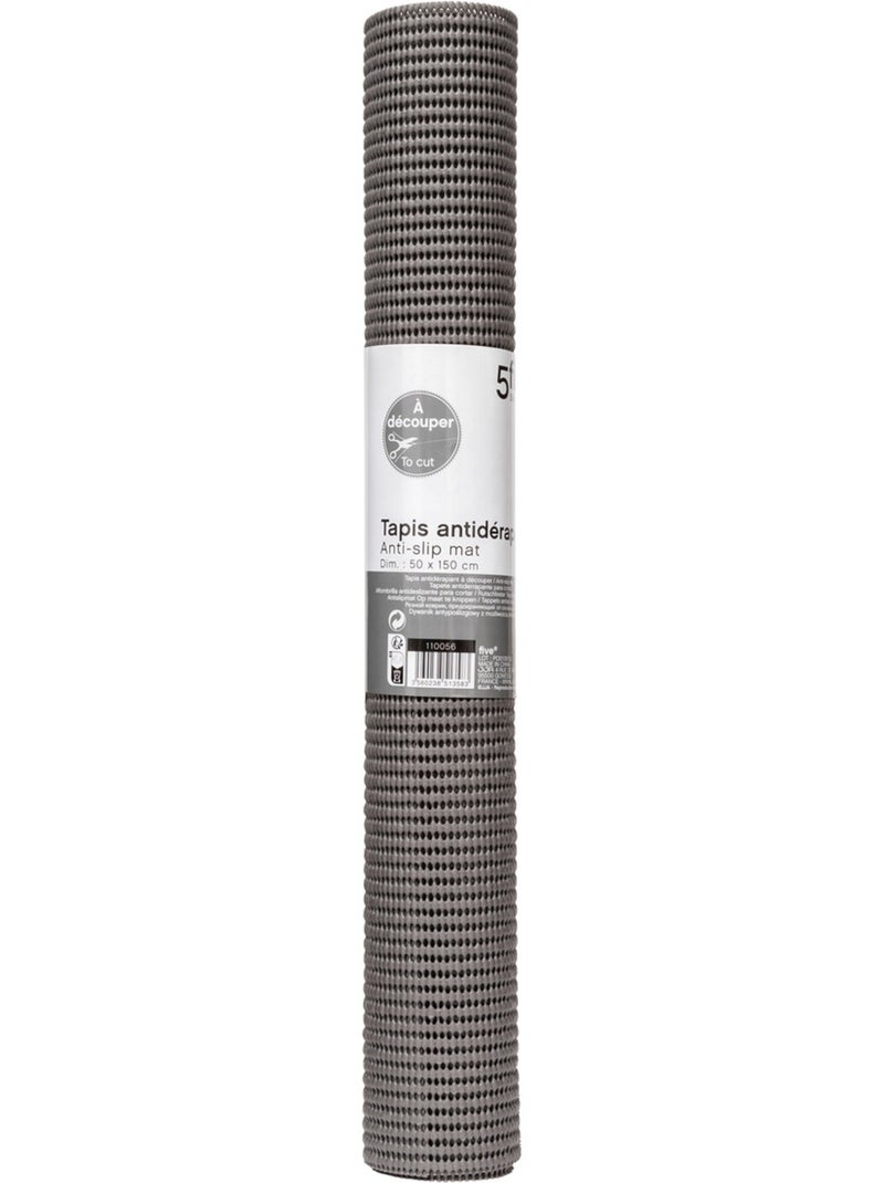 Tapis anti-dérapant enroulable grande largeur Gris - Kiabi