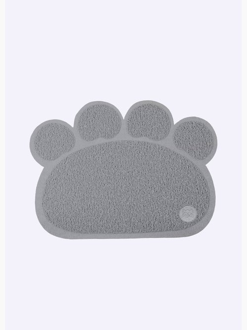 Tapis anti poussières forme patte, foncé - Kiabi