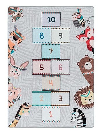 Tapis antidérapant chambre bébé et enfant Savage