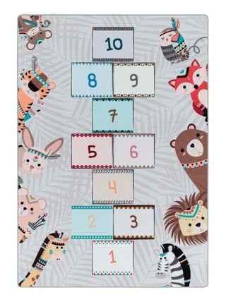 Tapis antidérapant chambre bébé et enfant Savage
