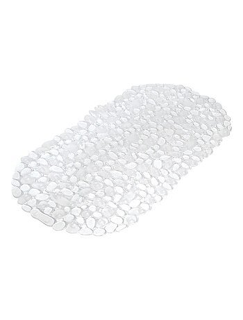 Tapis antidérapant fond de baignoire effet galet