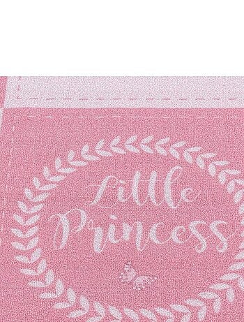 Tapis antidérapant rose pour fille Princess