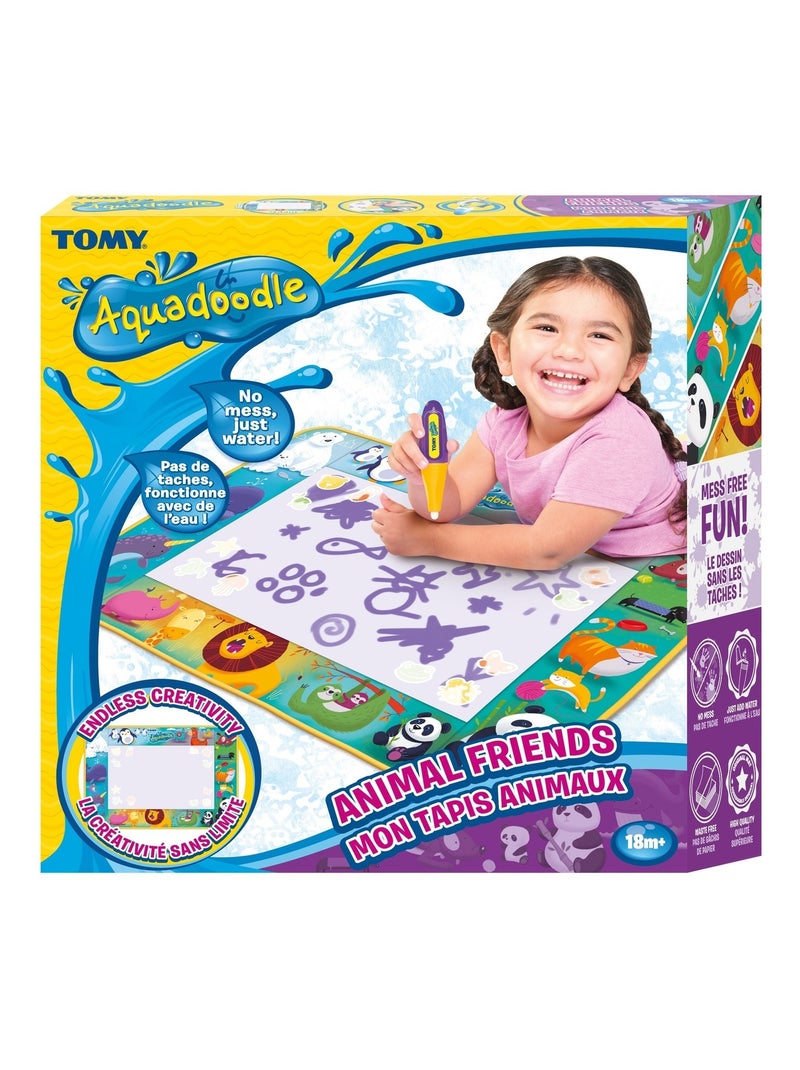 Tapis aquadoodle animaux - dessiner sans se tacher ! N/A - Kiabi
