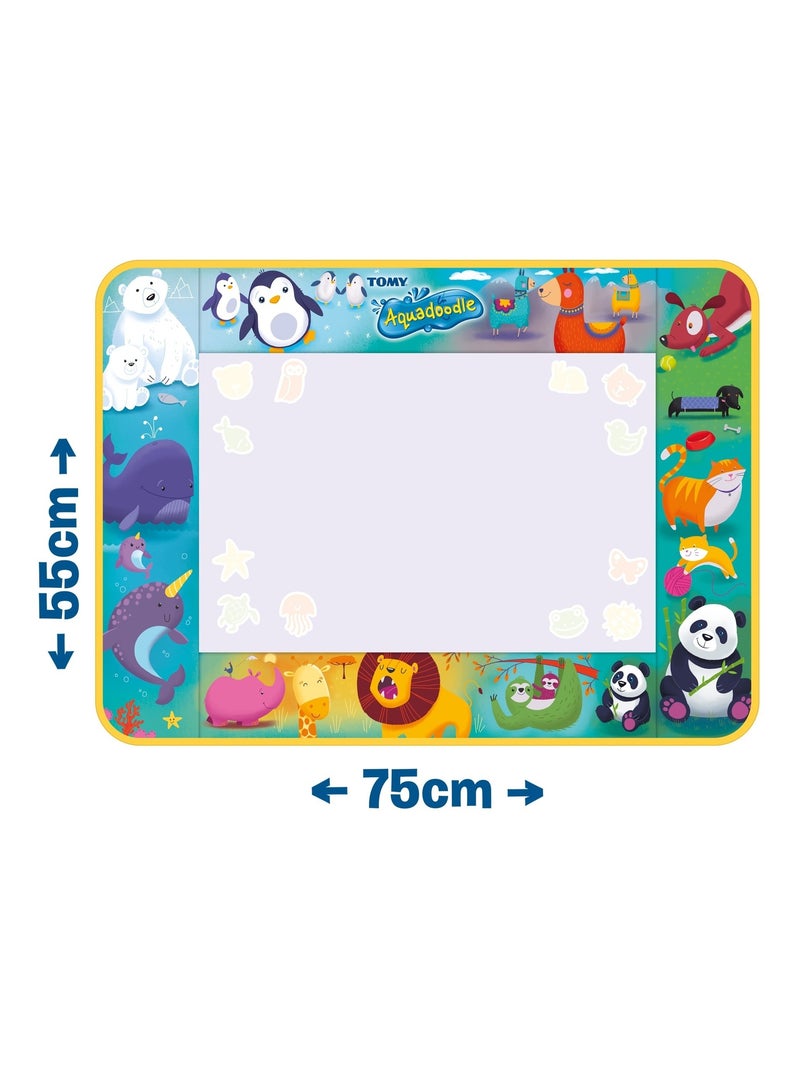 Tapis aquadoodle animaux - dessiner sans se tacher ! N/A - Kiabi