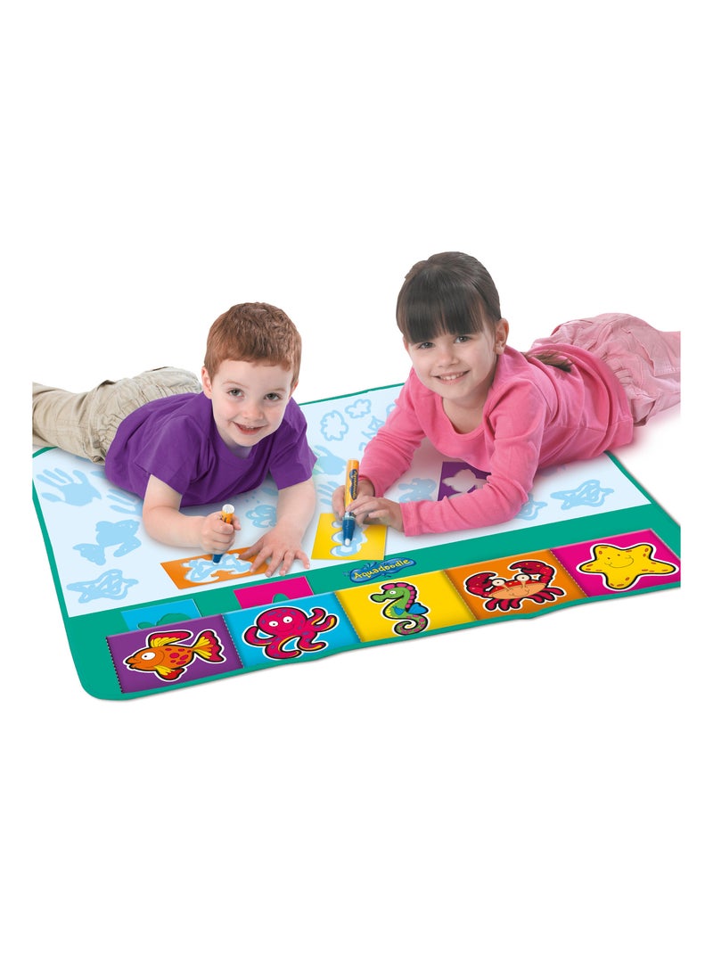 Tapis aquadoodle pochoirs - dessiner sans se tacher ! Dès 18 mois N/A - Kiabi