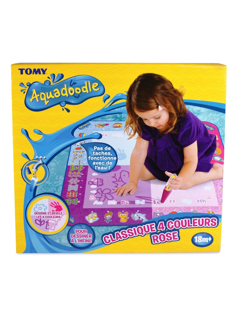 Tapis aquadoodle rose - dessiner sans se tacher ! N/A - Kiabi