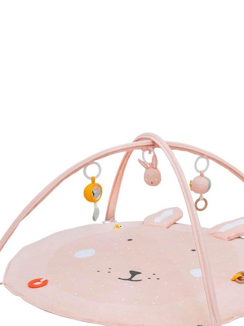 Tapis-arche d'éveil MRS. RABBIT Rose - Kiabi