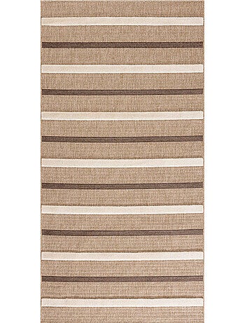 Tapis aspect jute - Palma - Motif zèbre