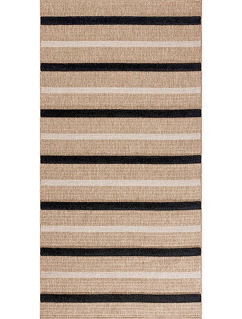 Tapis aspect jute - Palma - Motif zèbre