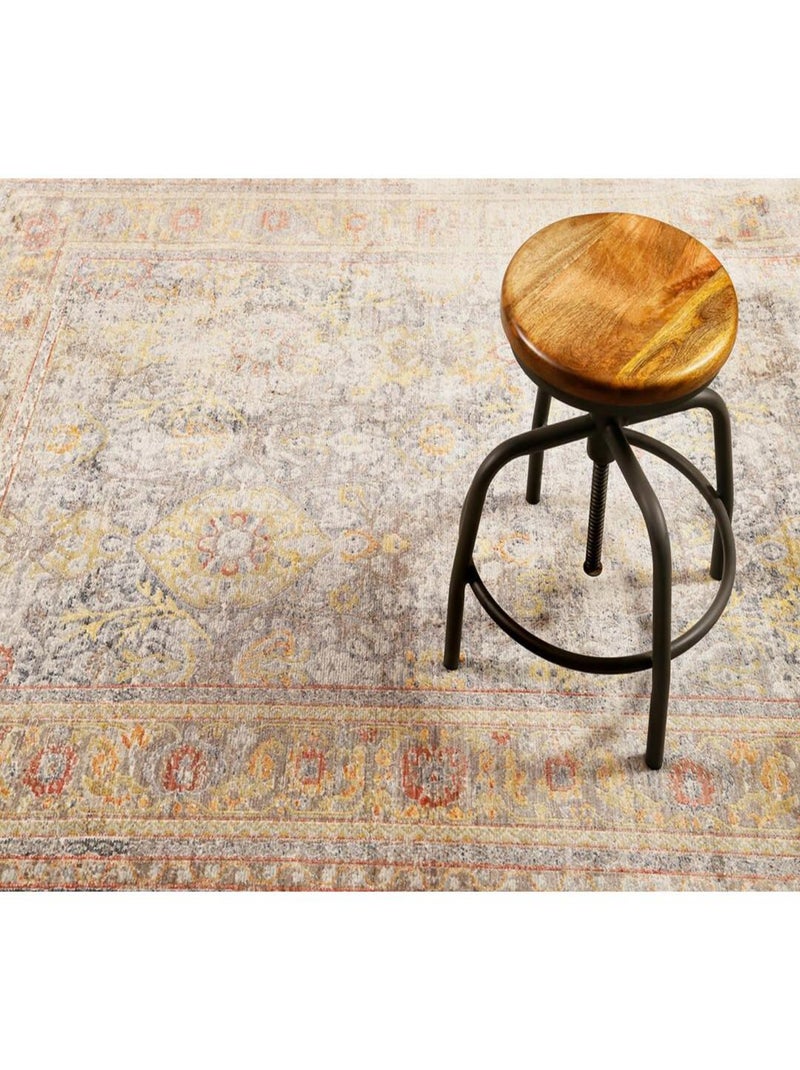 Tapis avec franges beige vintage SoHo Fashion Wecon Home Beige - Kiabi