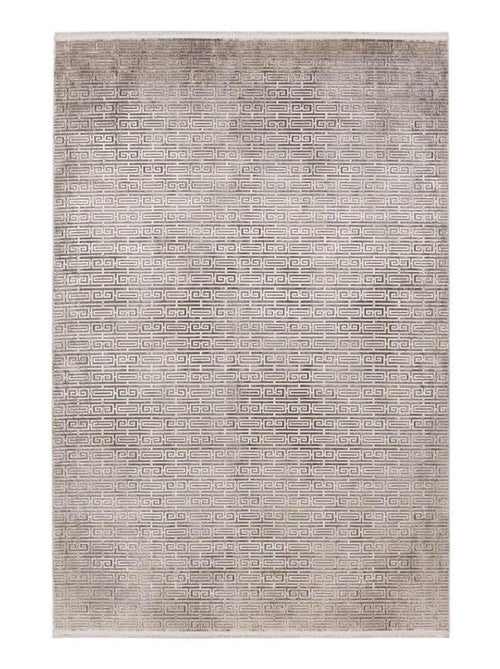 Tapis avec franges moderne effet 3D Handa - Kiabi