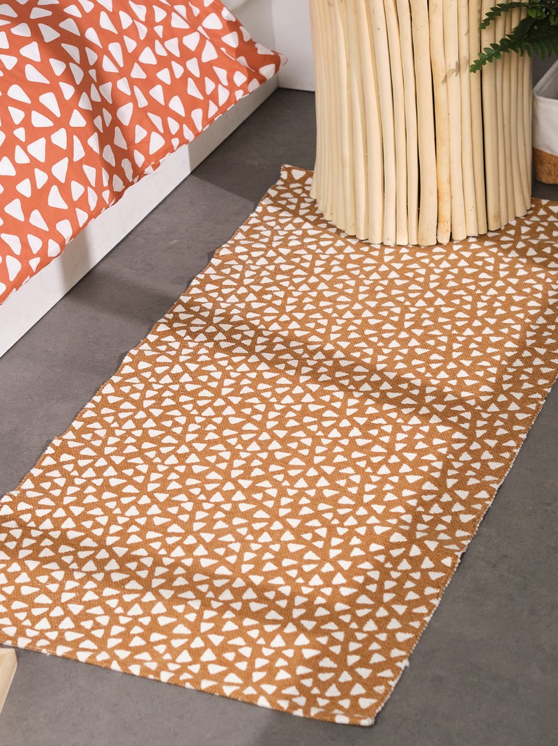 Tapis avec imprimé Jaune - Kiabi