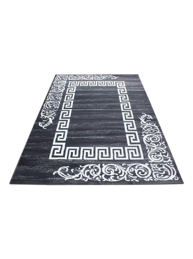 Tapis baroque pour salon en polypropylène Aftas Gris - Kiabi