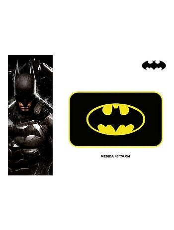 Tapis Batman 40 x 60 cm entree salle de bain chambre