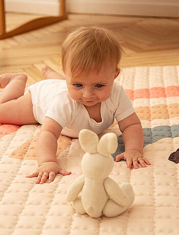 Tapis bebe matelassé arc en ciel BOHO RAINBOW