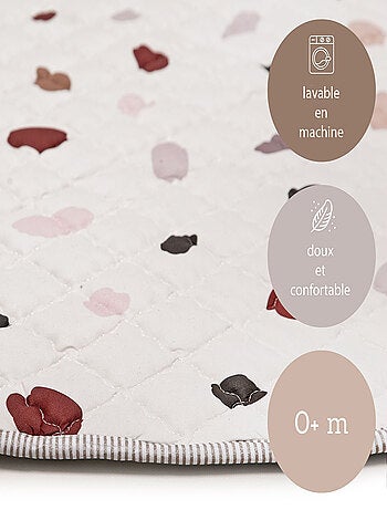 Tapis bebe matelassé CONFETTI