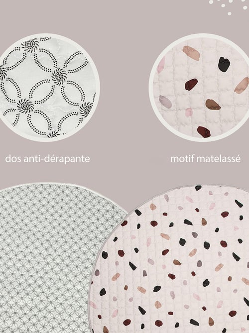 Tapis bebe matelassé CONFETTI - Kiabi