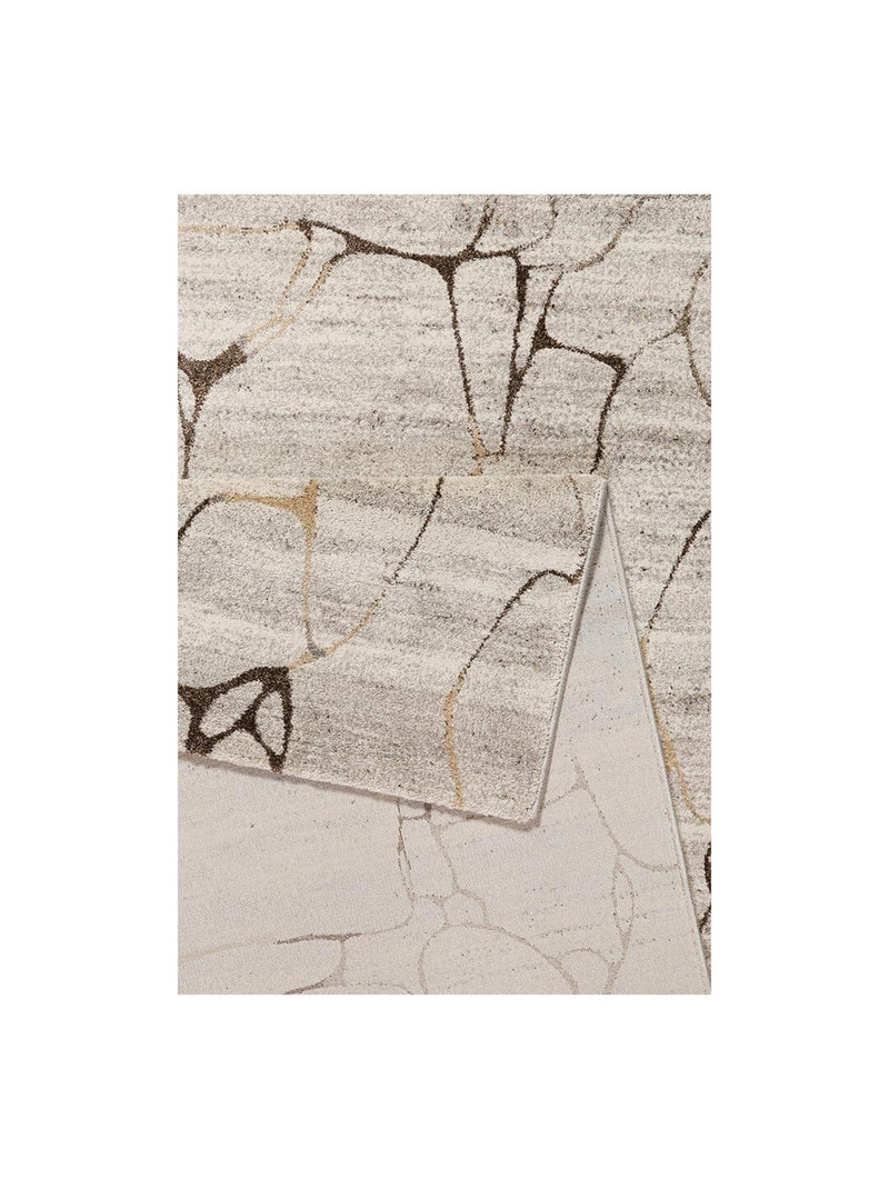 Tapis beige design abstrait Solo Fields Wecon Home Beige - Kiabi