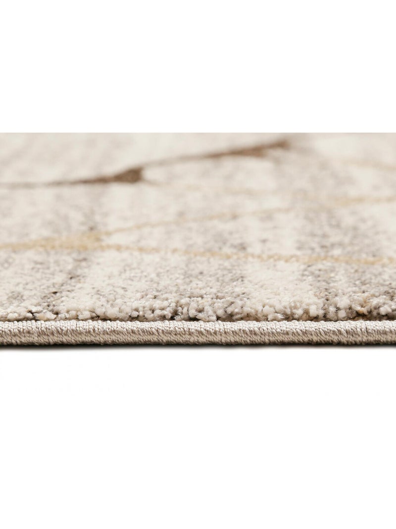 Tapis beige design abstrait Solo Fields Wecon Home Beige - Kiabi