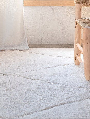 Tapis Beni Ouarain authentique losange