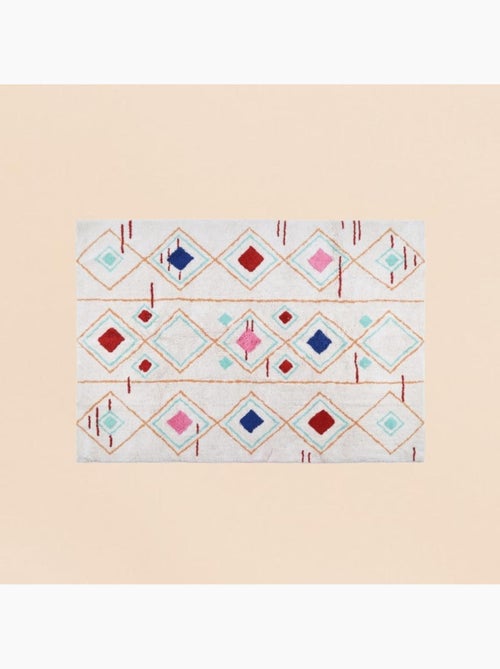 Tapis berbère coloré 120x170cm - Kiabi