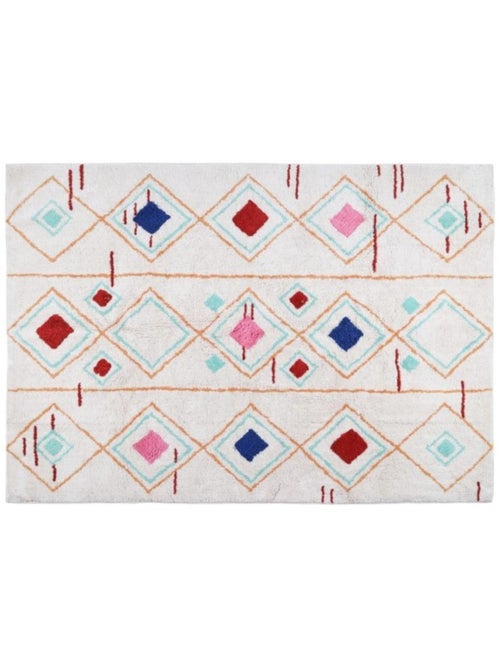 Tapis berbère coloré 120x170cm - Kiabi